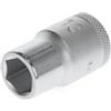 GEDORE Inserto per Chiave a Bussola, Attacco 1/2 pollici, 12.5 mm, Bocca Esagonale, Chiave a Bussola 13 mm, Utensile, 19 13, Acciaio Cromato