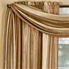 Achim Home Decor - Mantovana per finestra, 127 cm di larghezza x 364 cm di lunghezza (arenaria), tenda in poliestere filtrante dalla luce, tende leggere per soggiorno, camera da letto e sala da pranzo