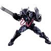 BANDAI Tech-On Avengers S.H. Figuarts Action Figure Venom Symbiote Wolverine BANDAI