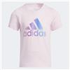 ADIDAS LG COTTON TEE ROSA/MULTICOLOR