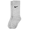 NIKE 6 PACK CREW BIANCO/NERO/GRIGIO (W2F)
