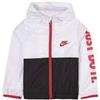 NIKE KEY ITEM JDIWINDBREAKER BIANCO/FUXIA