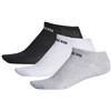 ADIDAS BS NO SHOW 3PP BIANCO/NERO/GRIGIO