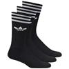 ADIDAS MID CUT CRW SCK NERO/BIANCO