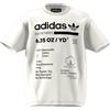ADIDAS J KAVAL TEE BIANCO/NERO