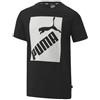 PUMA BIG LOGO TEE B NERO/BIANCO