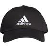 ADIDAS BBALL CAP COT NERO/BIANCO