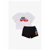 NIKE 16J464-023 BIANCO/NERO