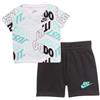 NIKE 66J129-023 BIANCO/NERO/VERDE