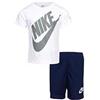 NIKE 66F024-U90 BIANCO/BLU