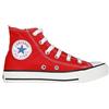 CONVERSE CTAS HI ROSSO/BIANCO