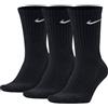 NIKE CUSHIONED CREW NERO/BIANCO