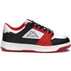KAPPA 361G13W-A00 BIANCO/NERO/ROSSO