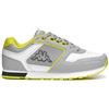 KAPPA LOGO VOGHERA 5 GRIGIO/VERDE LIME