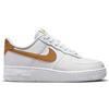 NIKE W AIR FORCE 1 '07 NEXT NATURE BIANCO/ORO