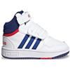 ADIDAS HOOPS MID 3.0 AC I BIANCO/BLU/ROSSO