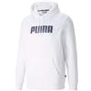 PUMA CYBER GRAPHIC HOODIE BIANCO/CATARINFRANGENTE