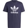 ADIDAS TREFOIL T-SHIRT BLU/BIANCO