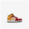 JORDAN JORDAN 1 MID SE (TD) BIANCO/MULTICOLOR