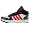 ADIDAS HOOPS 3.0 MID K BIANCO/NERO/ROSSO