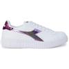 DIADORA STEP P BRIGHT REPTILE BIANCO/FUXIA