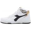 DIADORA RAPTOR MID LEOPARD WN BIANCO/NERO