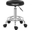 Alightup Sgabello da ufficio, sgabello a rotelle professionale, rotazione a 360°, seduta con rotelle per centro massaggi, cucina, ufficio