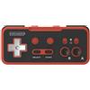 Evercade Retro-Bit Origin8 2.4 GHz Wireless Controller For Nintendo Switch & NES - USB & NES receivers included - Red & Black