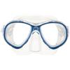 Cressi Perla Jr Maschera Snorkeling & Apnea, Trasparente/Blu, Taglia Unica, Junior Unisex