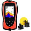 LUCKY Portatile Ecoscandaglio da Pesca con Sonar Rilevatore di profondità dell'Acqua per Ghiaccio e Mare