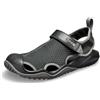 Crocs Uomo Swiftwater Mesh Deck Sandal M Sandalo, Black, 41/42 EU