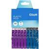 Elliott Mollette in plastica con molla in metallo, colori assortiti, confezione da 36, essenziale per il bucato quotidiano, confezione multicolore