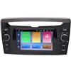 Generico ESTOCK1 ANDROID 12 autoradio navigatore Compatibile per Lancia Ypsilon Carplay wi-fi GPS 7 USB Bluetooth Mirrorlink CAR TABLET stereo radio 4GB di Ram 32GB di Rom (Con Kit Telecamera)