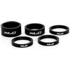 XLC, Set distanziale Head AS-A02 Unisex-Adulto, Nero, One Size