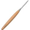 Coopay Uncinetto in legno di faggio 4,0 mm, Uncinetti in metallo con impugnatura morbida, Uncinetto ergonomico, Uncinetti leggeri per mani artritiche, Ago per uncinetto caldo al tatto 7/0 misura UK