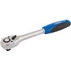 Draper HD72 1/5,1 cm centimetri. Dr. 72 Tooth chiavi a cricchetto reversibile con impugnatura morbida, blu