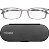 ThinOptics Occhiali Lettura Luce Blu, Custodia Magnetica Milano, Pieghevoli | Occhiali con blocco della luce blu per computer e schermi, uomo e donna, ultra sottili e leggeri, per ufficio e smart working