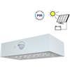 V-TAC LAMPADA LED 3W SOLARE BIANCA DA PARETE UP&DOWN CALDO+FREDDO CON SENSORE PIR IP65 VT-403-LED10306