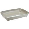 Moderna Lettiera per gatti, grigio caldo, 37 cm