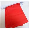 AZ FLAG Ghirlanda 6 Metri 20 Bandiere Monocolore Rosso 21x15cm, Bandiera Rossa 15 x 21 cm - Festone Bandierine