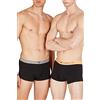 Emporio Armani 3-Pack Boxer Mixed Waistband, Boxers Uomo, Nero/Nero/Nero, L