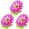 VIGAR Flower Power Pinzette con calamita per Cucina 8 X 8 X 2.5 cm Magenta