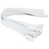 Trimz Zip, 10 cerniere invisibili, colore bianco, dimensioni 60 cm