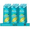 Garnier Multi Pack Shampoo Fructis Antiforfora Citrus Detox, Antiforfora e Antibatterico, 250 ml, Confezione da 12