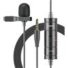 BOYA BY-M1S Micro Cravate 3.5mm Microphone Condensateurs 6m de Long avec Clip pour iPhone Android Smartphone DSLR Caméra Vidéo Caméra