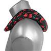 Giraffenland Cuscinetto termico ricurvo e diviso en 2 compartimenti - cherry-black - semi di uva - Cuscino termico cervicale, terapia caldo e freddo