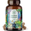 Alpha Foods Funghi Funzionali con Maitake, Funghi Shiitake, Cordyceps, Fungo Reishi, Agaricus, Lions Mane - Integratore Multivitaminico Completo per Difese Immunitarie Adulti e Salute del Cuore - Alpha Foods