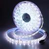 JOYLIT 12V Striscia LED Bianco Freddo 5M IP65 Impermeabile 6000-6500K, 300LEDs SMD 5050 Luce Nastro Luminoso Strip LED per Armadietti, Scaffali, Scale, Bagni