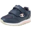 Champion Legacy-RR Champ II G PS, Sneakers, Blu Marino/Rosa (BS502), 34 EU