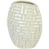 Flair Flower Vaso da tavolo in ceramica, piccolo vaso decorativo per fiori, erba della pampa, decorazione per la casa, il soggiorno, il tavolo da pranzo, l'ufficio, decorazione in ceramica, regalo per matrimonio,